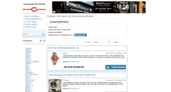 Desktop Screenshot of luxurywatches.ceasuridemana.ro