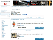 Tablet Screenshot of luxurywatches.ceasuridemana.ro