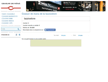 Tablet Screenshot of lazziostore.ceasuridemana.ro